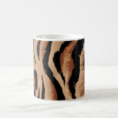Tiger Leopard: Tierhaut nahtlos Kaffeetasse (Mittel)