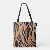 Tiger Leopard: Tierhaut nahtlos Tasche (Rückseite)