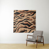 Tiger Leopard: Tierhaut nahtlos Wandteppich (Beispiel (Horizontal))