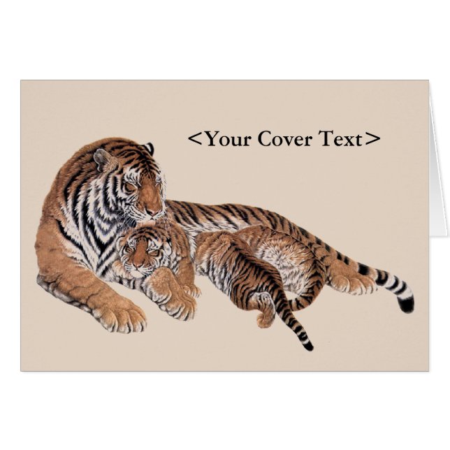 Tiger-Liebe (Vorderseite (Horizontal))