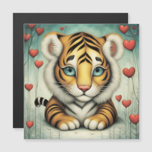 Tiger-Liebe 2 Magnetkarte