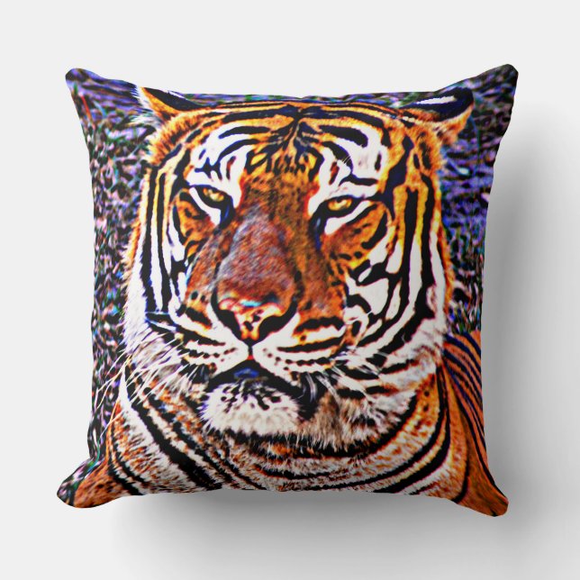 Tiger Liebe Kissen (Vorderseite)
