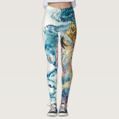Tiger-Liebe Leggings (Vorderseite)