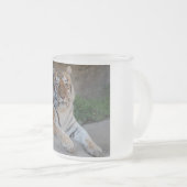 Tiger-Liebe Mattglastasse (VorderseiteRechts)
