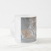 Tiger-Liebe Mattglastasse (Vorderseite Links)