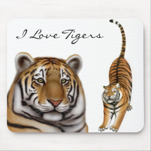 Tiger-Liebe Mousepad