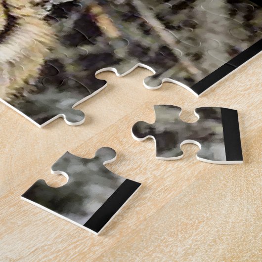 Tiger-Liebe Puzzle (Seite)