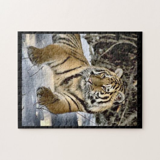 Tiger-Liebe Puzzle (Horizontal)