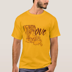 Tiger-Liebe Slidell Louisiana südliches Shirt