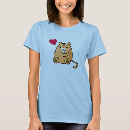 Tiger-Liebe T-Shirt (Vorderseite)