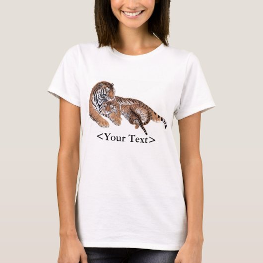 Tiger-Liebe T-Shirt (Vorderseite)