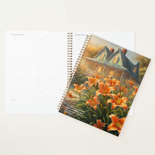 Tiger-Lilie-Kalender Planer (Anzeige)