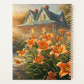 Tiger-Lilie-Kalender Planer (Rückseite)