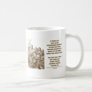 Tiger-Lilie kann wert die Unterhaltung mit Kaffeetasse