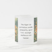 Tiger-Lilie Mattglastasse (Mittel)