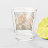 Tiger-Lilie Schnapsglas (Rückseite)
