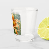 Tiger-Lilie Schnapsglas (Rechts)