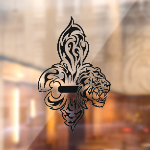 Tiger Lilie Window Decal Fensteraufkleber