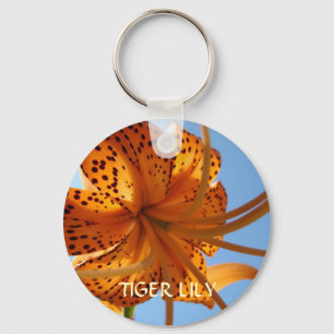 TIGER LILIEN BLUMEN SCHLÜSSELANHÄNGER SCHLÜSSELANH
