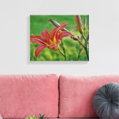 Tiger-Lilien Leinwanddruck (Insitu (Wohnzimmer))