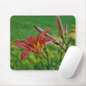 Tiger-Lilien Mousepad (Mit Mouse)
