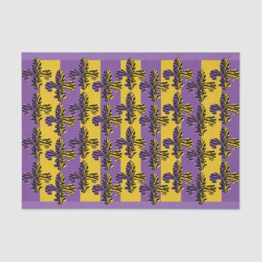 Tiger-Lilien-Seidenpapier Seidenpapier (Vorderseite)