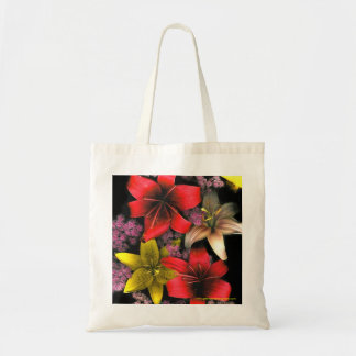 Tiger-Lilien und Spirea Tragetasche