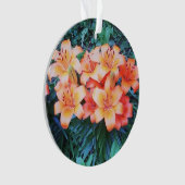 Tiger-Lilien-Verzierung Ornament (Vorderseite)