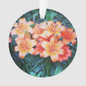 Tiger-Lilien-Verzierung Ornament (Vorderseite)