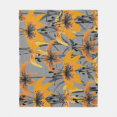 Tiger Lilies Fleece Blanket (Vorderseite)