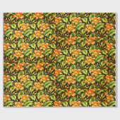 Tiger Lilies Geschenkpapier (Flach)