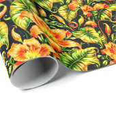 Tiger Lilies Geschenkpapier (Rolleneckpunkt)