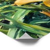 Tiger Lilies in Fett-Farben (Patelle) Poster (Ecke)