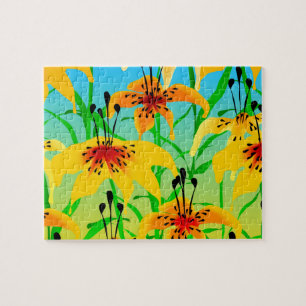 Tiger Lilies Jigsaw Puzzle
