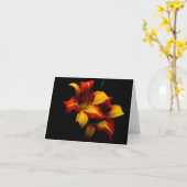 Tiger Lilies... Karte (Gelbe Blume)