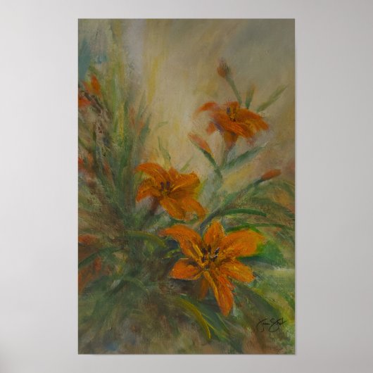 Tiger Lilies Poster (Vorne)