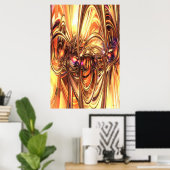Tiger Lilies Poster (Heimbüro)