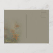 Tiger Lilies Postkarte (Rückseite)