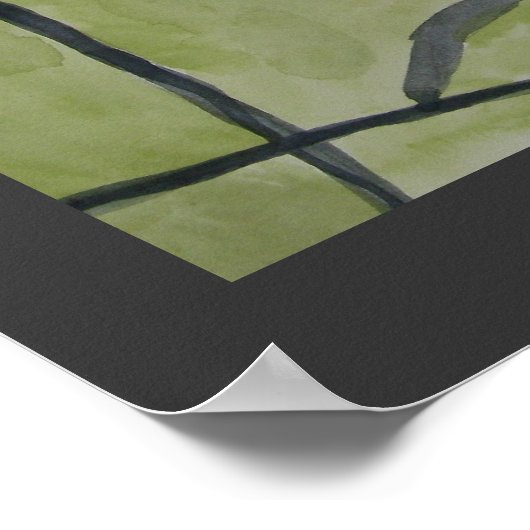 Tiger Lilies - Print Poster (Ecke)