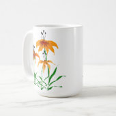 Tiger Lilies Tasse (Vorderseite Links)
