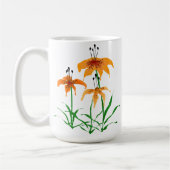 Tiger Lilies Tasse (Links)