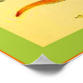 Tiger Lilies ~ Vintage Jugendstilausgabe Poster (Ecke)