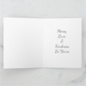 Tiger Lilly Blessing Karte (Innenseite)