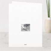 Tiger Lilly Blessing Karte (Rückseite)