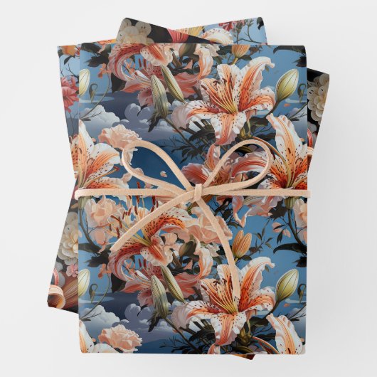 Tiger Lilly Collection 3 x Geschenkpapier Set (Beispiel)