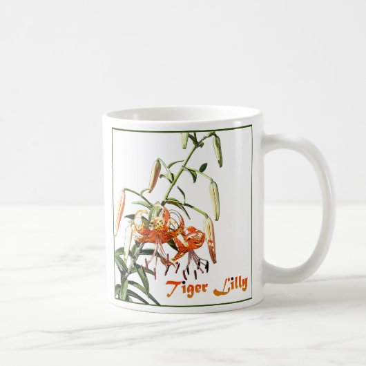 Tiger Lilly Kaffeetasse (Rechts)