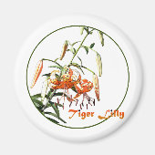Tiger Lilly Magnet (Vorne)