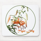 Tiger Lilly Mousepad (Vorne)