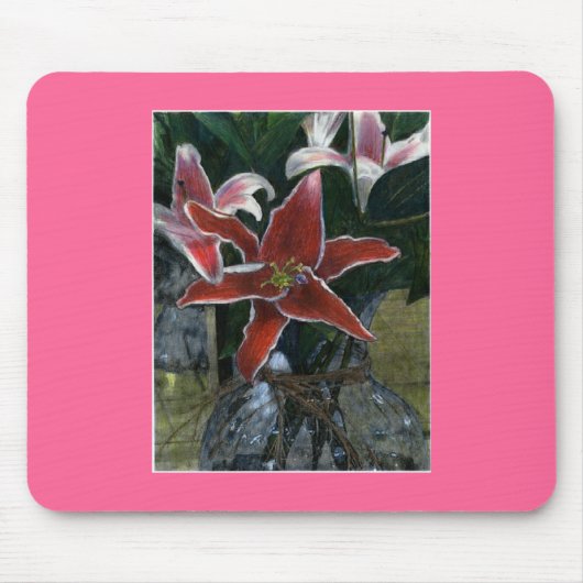 Tiger Lily 2002 Winter Park CO art1z Mousepad (Vorne)