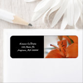 Tiger Lily Address Label (Insitu)